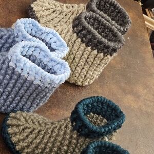 Crochet Indoor Shoes